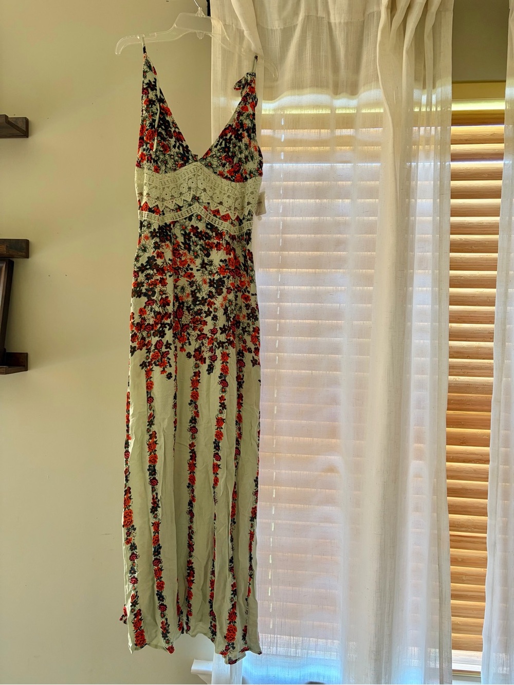 Free People Claire Maxi Slip Dress with Floral Print - Picture 5 of 5